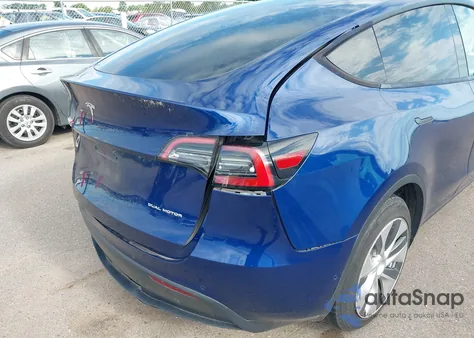 2021 Tesla Model Y Long Range Dual Motor All-Wheel Drive from USA, damaged, VIN 5YJYGDEE8MF187196